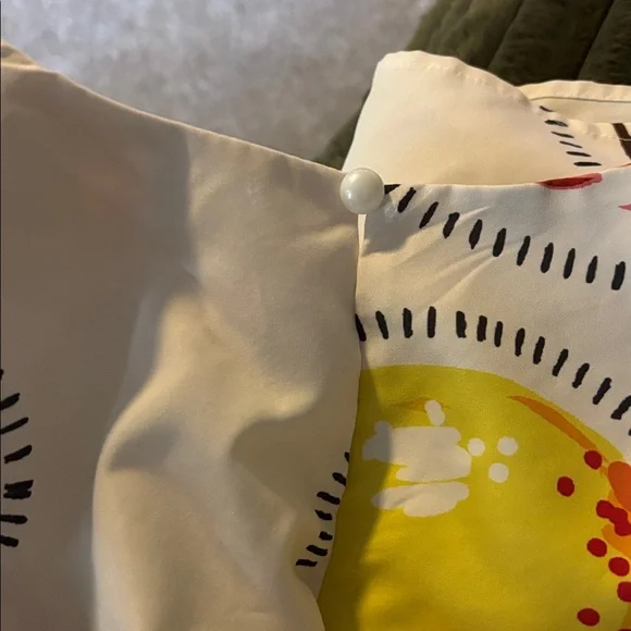 Colorful Lobster and Citrus Print Dress - Picture 2 of 2